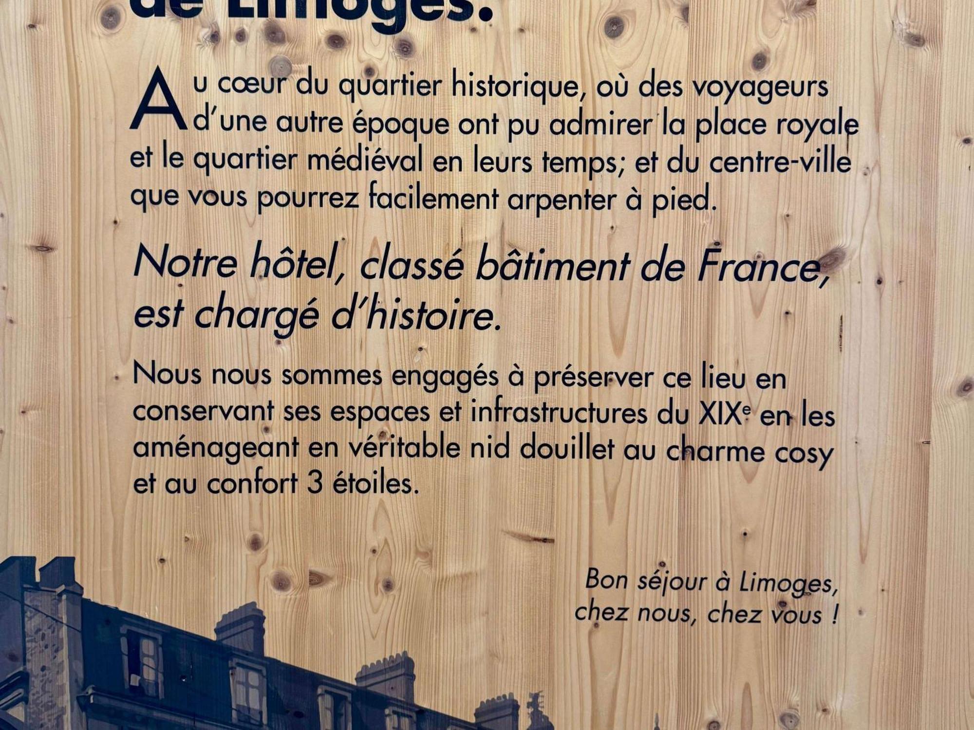 Hotel Ibis Limoges Centre Zewnętrze zdjęcie